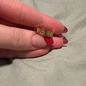 Designer inspired ring